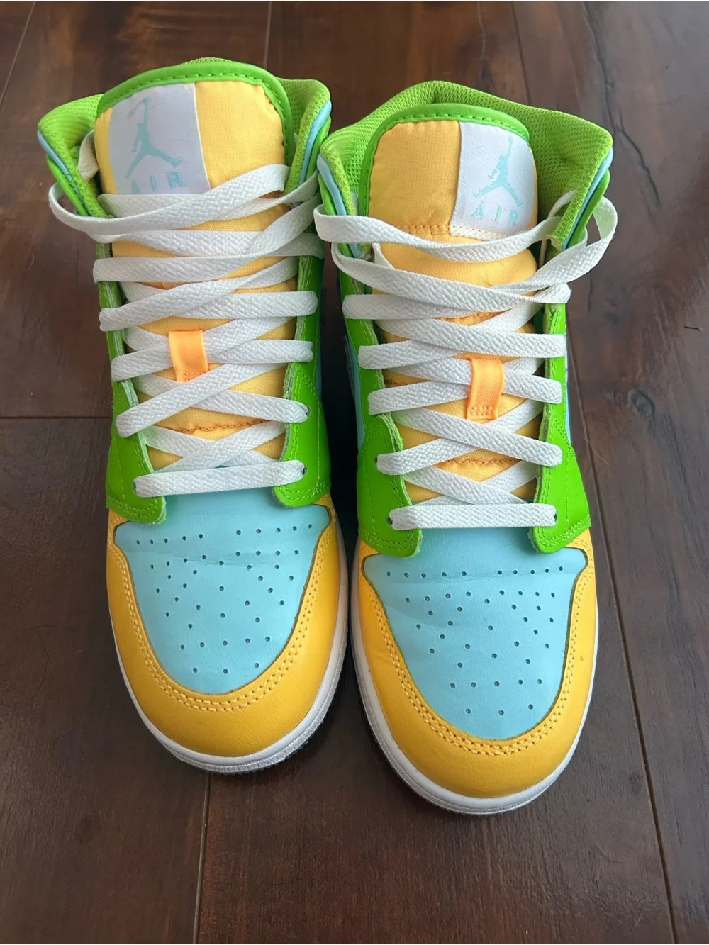 Jordan 1 mid GS Recycled Grind 7Y